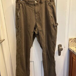 Abercrombie & Fitch Brown Loose Carpenter Pants